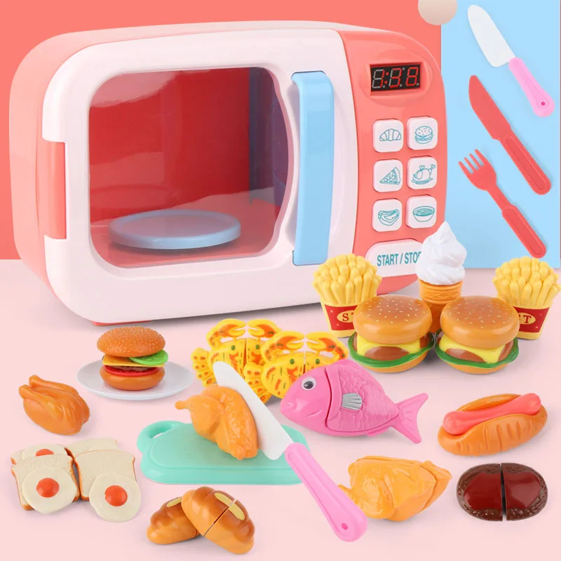 Моделирование небольших приборов кухонная микроволновая печь с светильник и