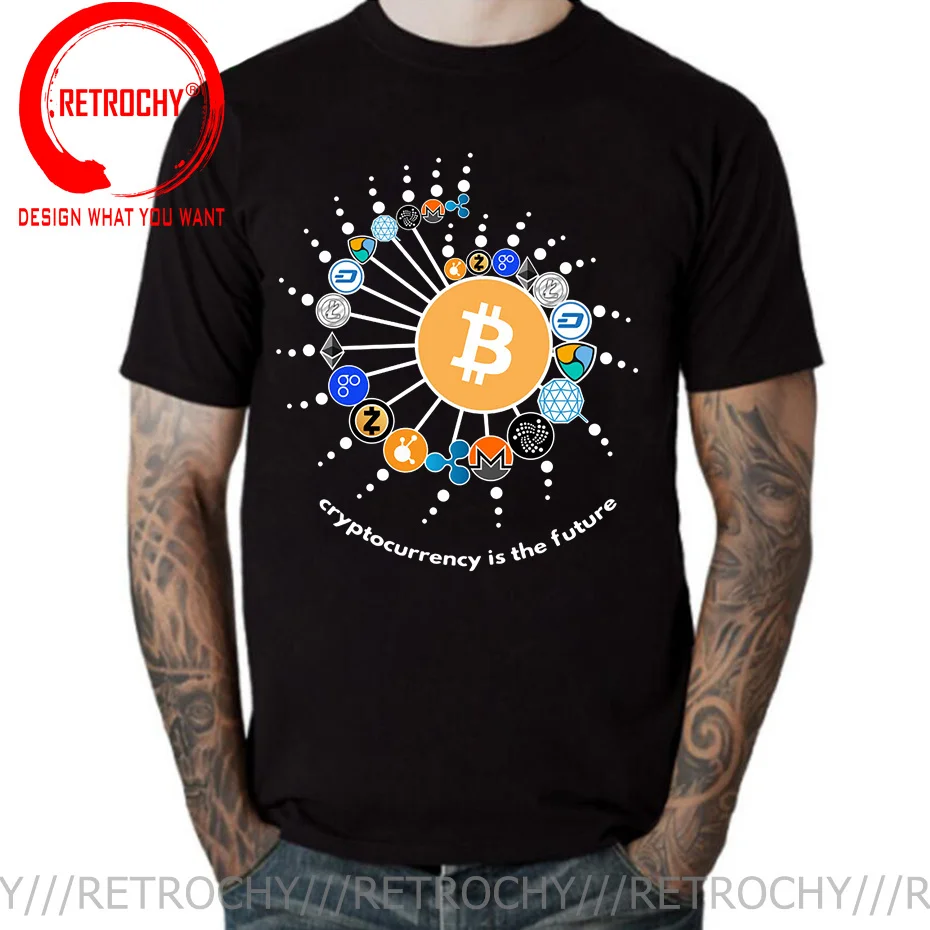 Стандартная криптовалюта Крипто-Майнер биткойнов BTC криптовалюты дизайнерская