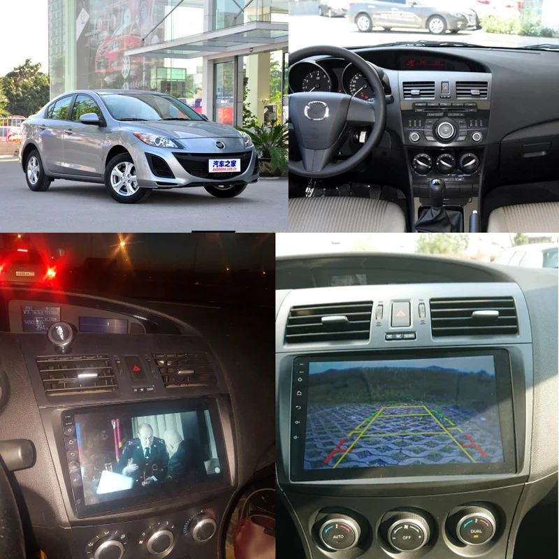 SilverStrong Android10 IPS 4G 9 дюймов Автомобильный GPS для Mazda 3 Axela 2009 12 android9.0 2.5D canbus усилителя