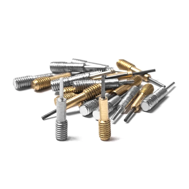 

10Pcs Watch Repair Tool Accessories Ear Batch Watch Strap Remover Replacement Head Watch Remover Silver Copper Needle Thread