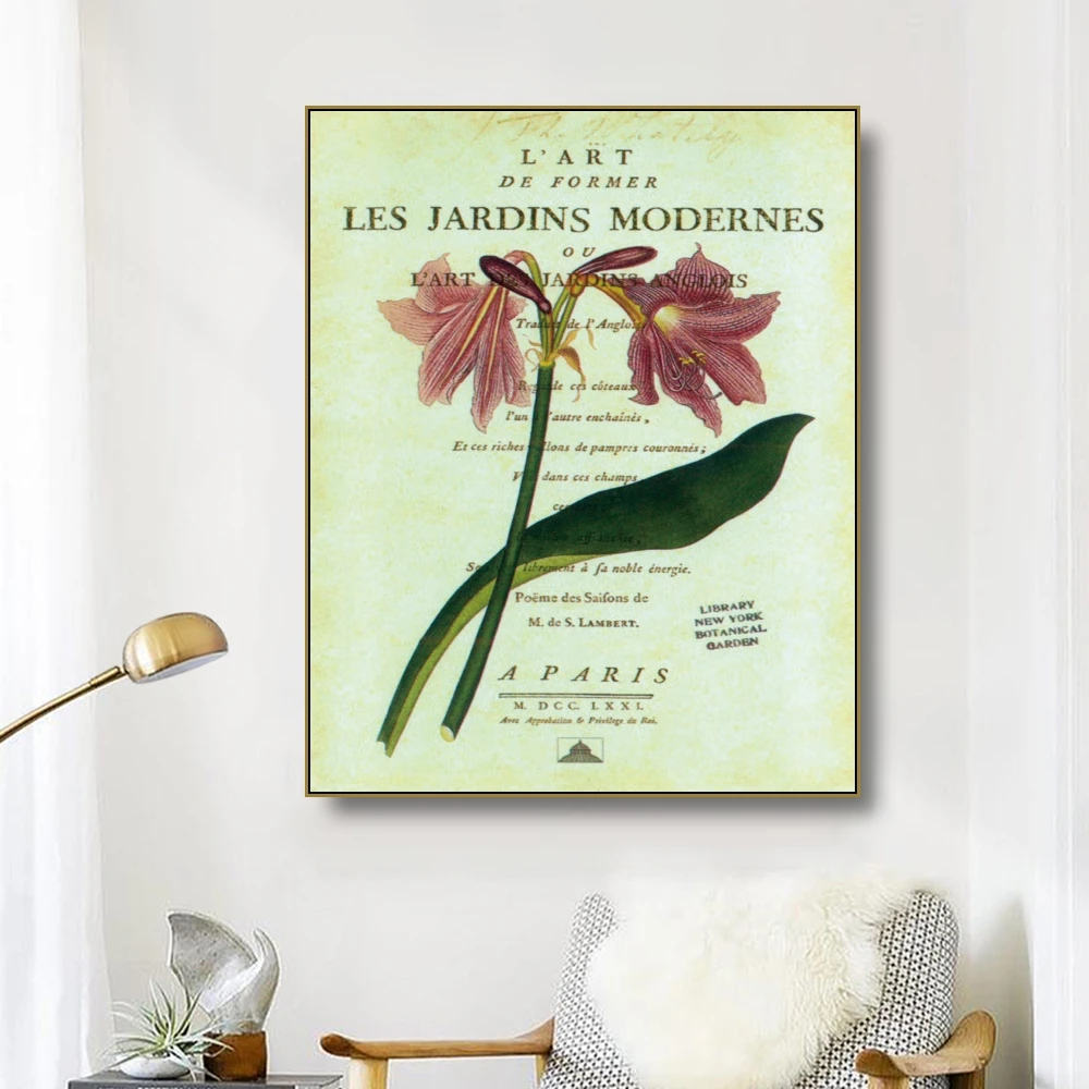 

Laeacco Classic Flowers Still Life Canvas Painting Posters Prints For Living Room Restaurant Wall Pictures Home Art Decor