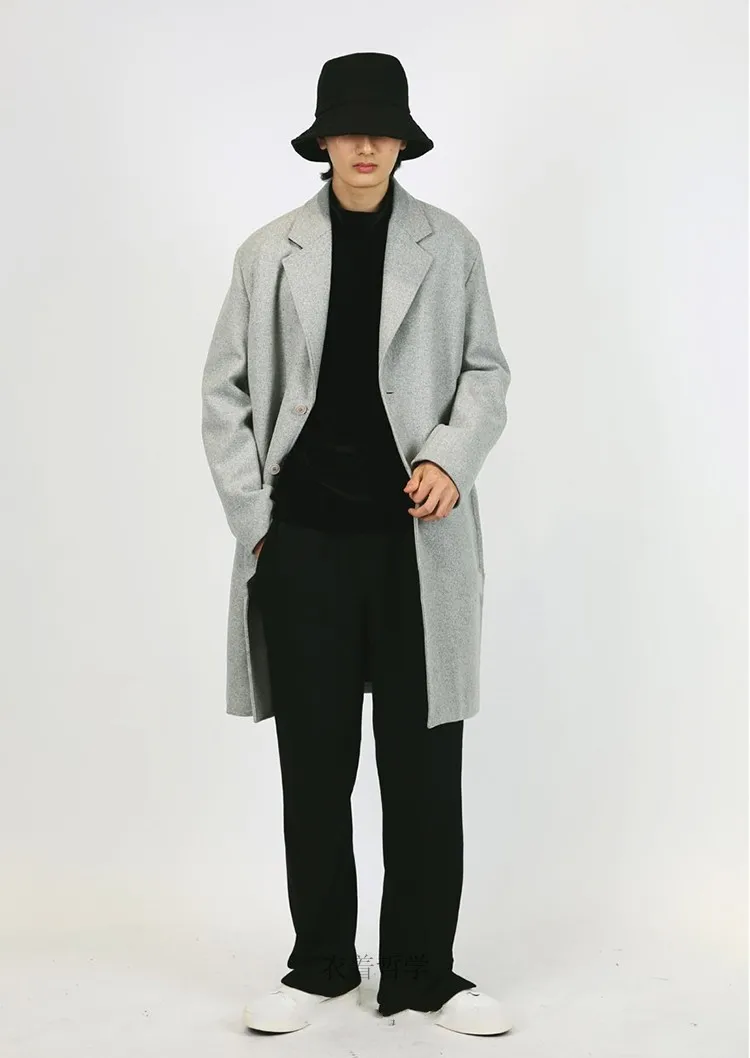 Мужская одежда GD Парикмахерская Мода Подиум уличные свободные брюки на выход