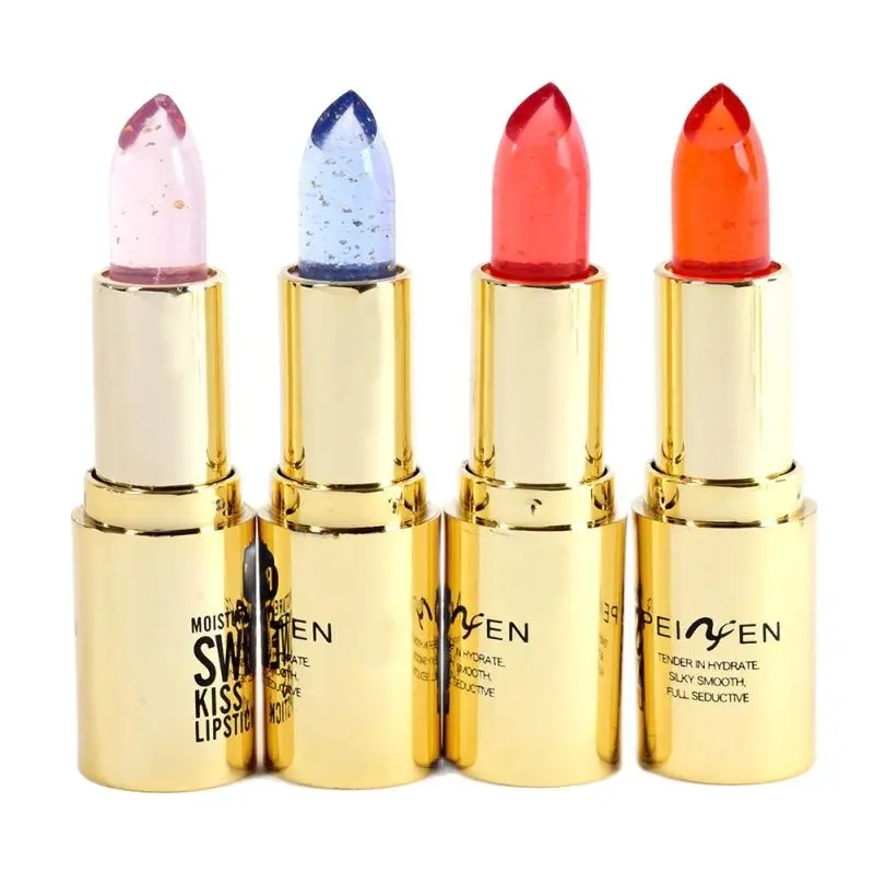 

Women Crystal Jelly Color Changing Magic Lipstick Lip Balm Lip Makeup d1
