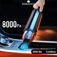 car vacuum cleaner 8000pa cordless handheld mini vacuum cleaner interior home computer cleaning wireless auto vacuum