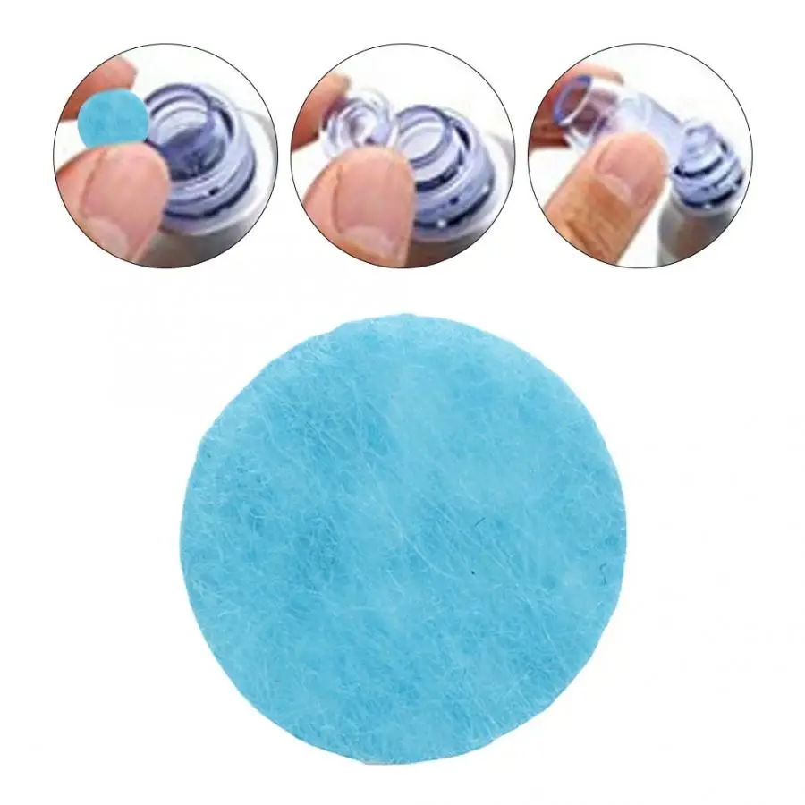 100 шт Круглый светофильтр колодки одноразовые аксессуары для удаления черных