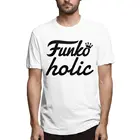 FunkoHolic Funko pop мужские Юмористические футболки с коротким рукавом с круглым вырезом хлопковая футболка подарок на день рождения