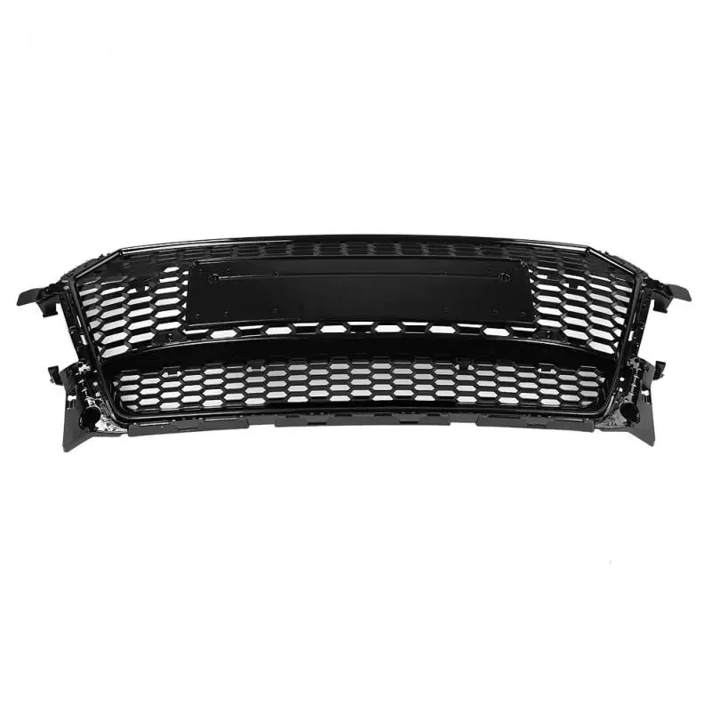 Передняя спортивная сетка с шестигранной головкой черный гриль для Audi TT/TTS 8S