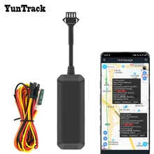 2G Motorcycle Car Mini Cut oil GPS Tracker Towed away move ACC status SMS Alarm Tracking shock call Locator free APP CJ780 4PIN