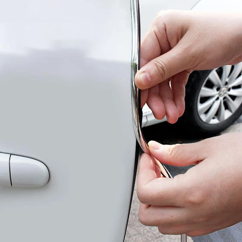 

Универсальная мерная отделка, молдинг, защитная полоса, защита от царапин для украшения автомобиля