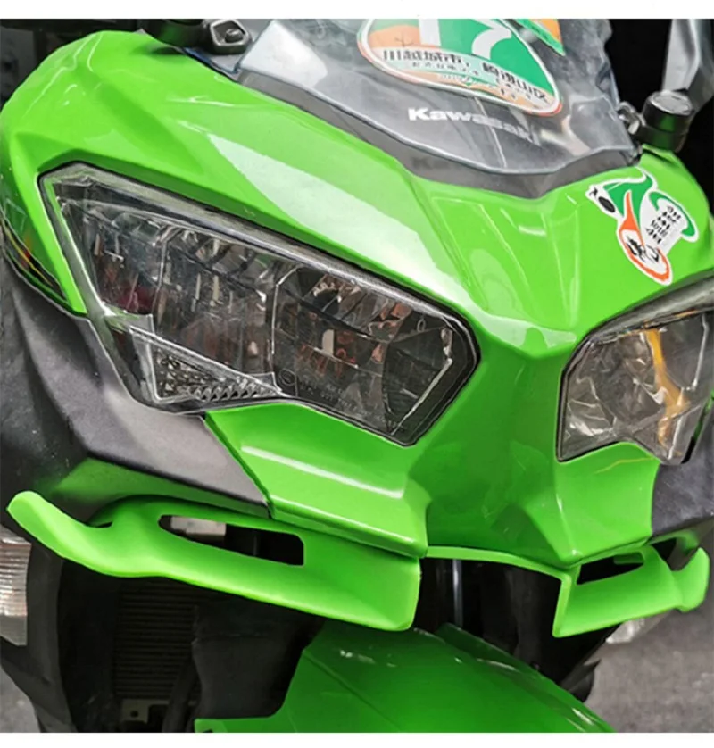 Передняя обтекатель из углеродного волокна для мотоцикла Kawasaki Ninja 400 2018 2019