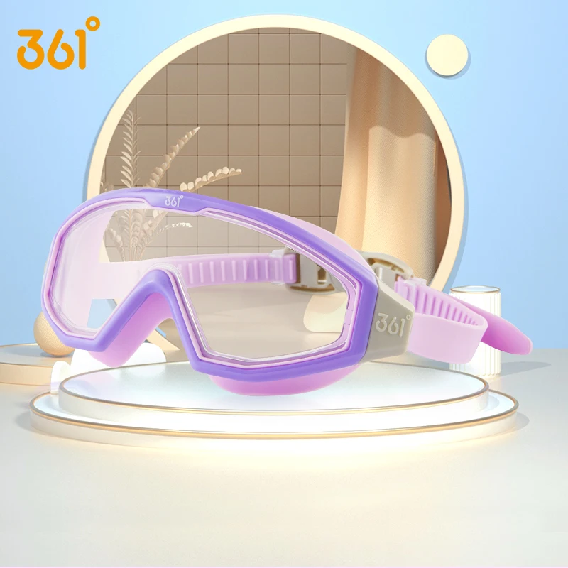 

Детские очки для плавания 361, большие очки для мальчиков и девочек, антизапотевающие очки для плавания, водонепроницаемые очки для плавания ...