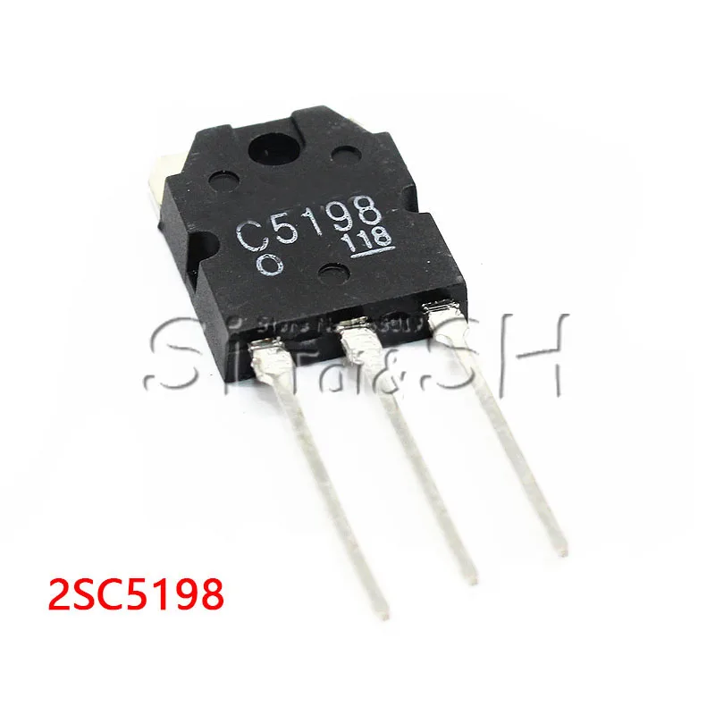 10 шт./лот 2SC5198 C5198 трубки звук TO-3P транзистор новый оригинал | Электронные