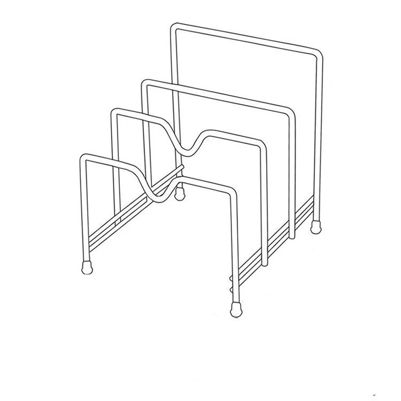 Кухонная подставка для горшка разделочная доска хранения многофункциональная