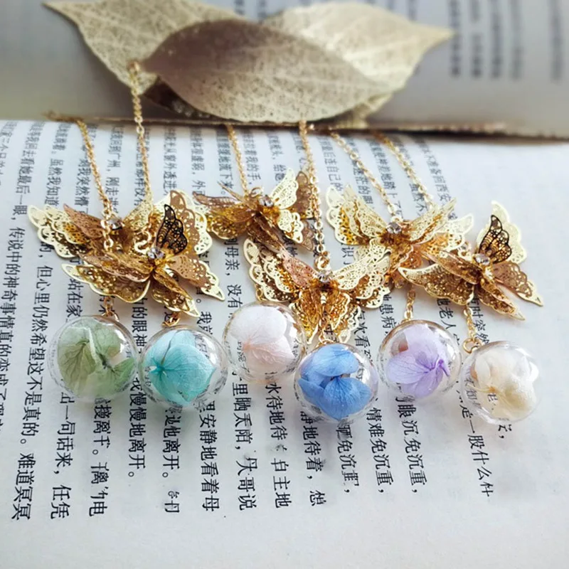 

Creative Bookmark Metal Leaf Butterfly Flower School Supplies Bookmark Chinese Style Creative Leaf Bookmark Gifts