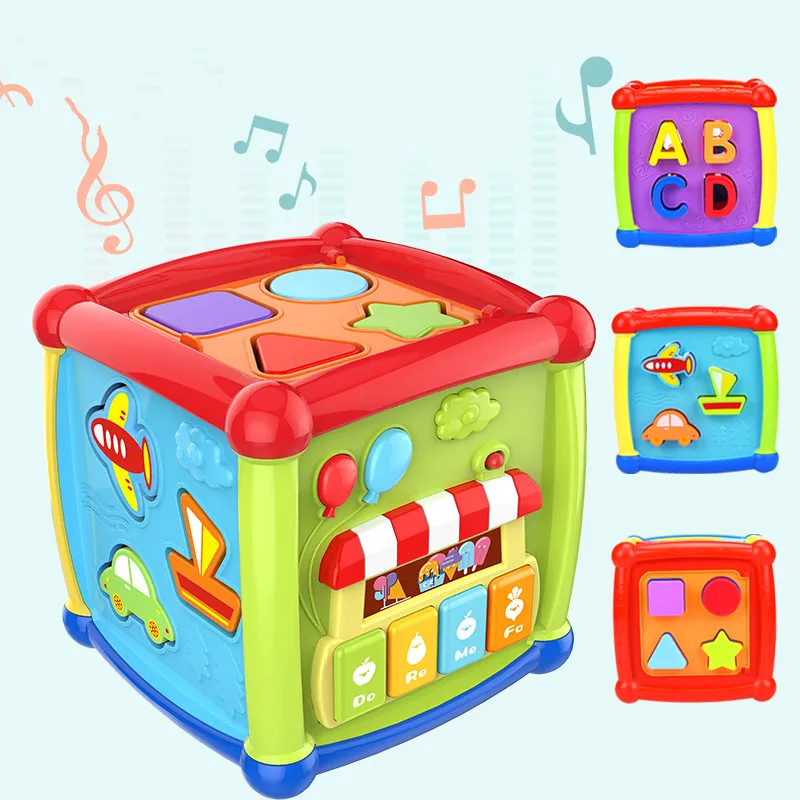 Huanger Многофункциональные Музыкальные игрушки Детская шкатулка музыкальные