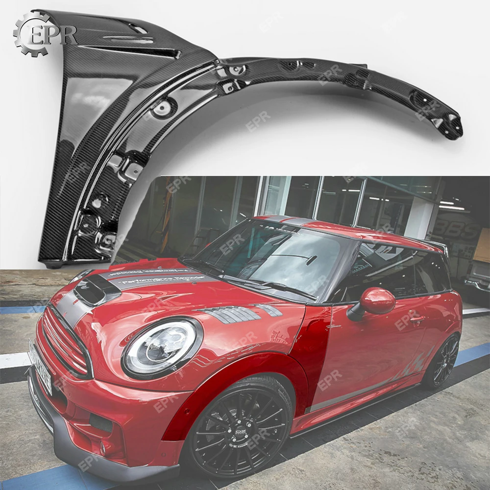 Углеродное переднее крыло для F56 Mini Cooper S DAG стиль углеродное волокно