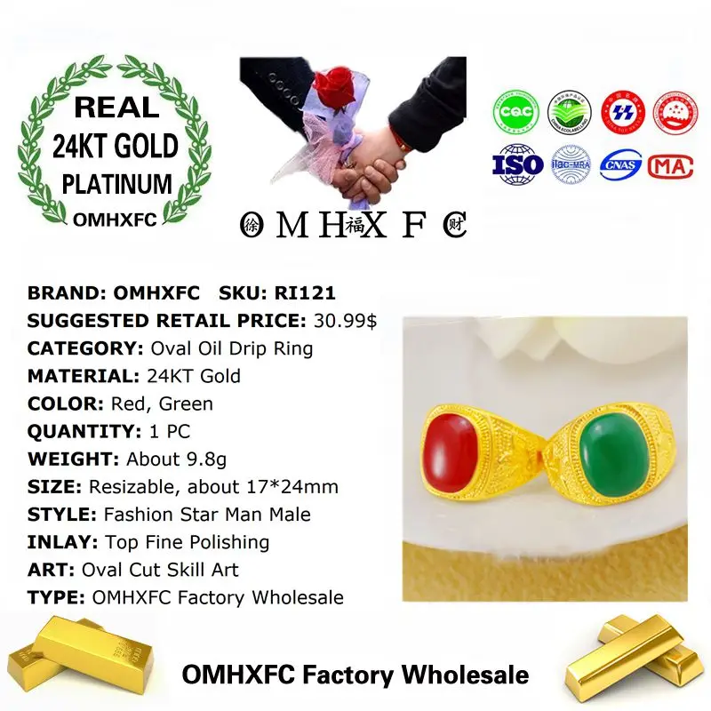 OMHXFC оптовая продажа Европейская мода мужской подарок на день рождения свадьбу