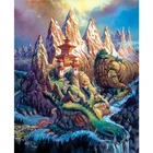 Набор для рисования по номерам на холсте дракон