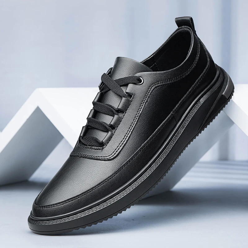 

Мужские мокасины из натуральной кожи, брендовые удобные туфли, лоферы, модная обувь