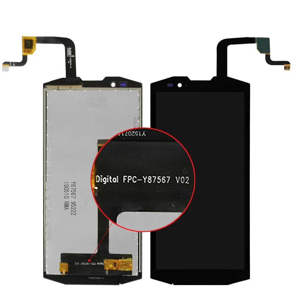 WEICHENG для Blackview BV9000/BV9000 Pro Lcd с кодирующий преобразователь сенсорного экрана в сборе Запчасти+ Бесплатные инструменты - Цвет: FPC-Y87567