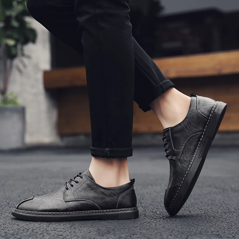 

Casualesde 2020 на весну sapatos hombre masculino спортивные туфли на плоской подошве Мужская Черная Мужская купли-продажи обувь para Мужская Повседневная Удоб...