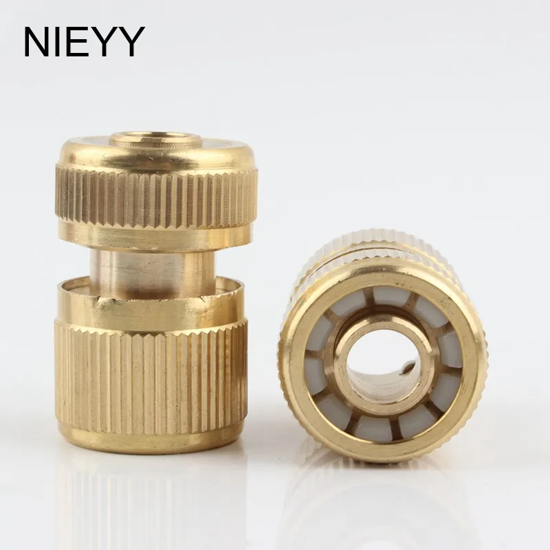 1 шт. Чистая медь 1/2 &quotбыстрый соединитель соединение для крана 14 16 мм шланг