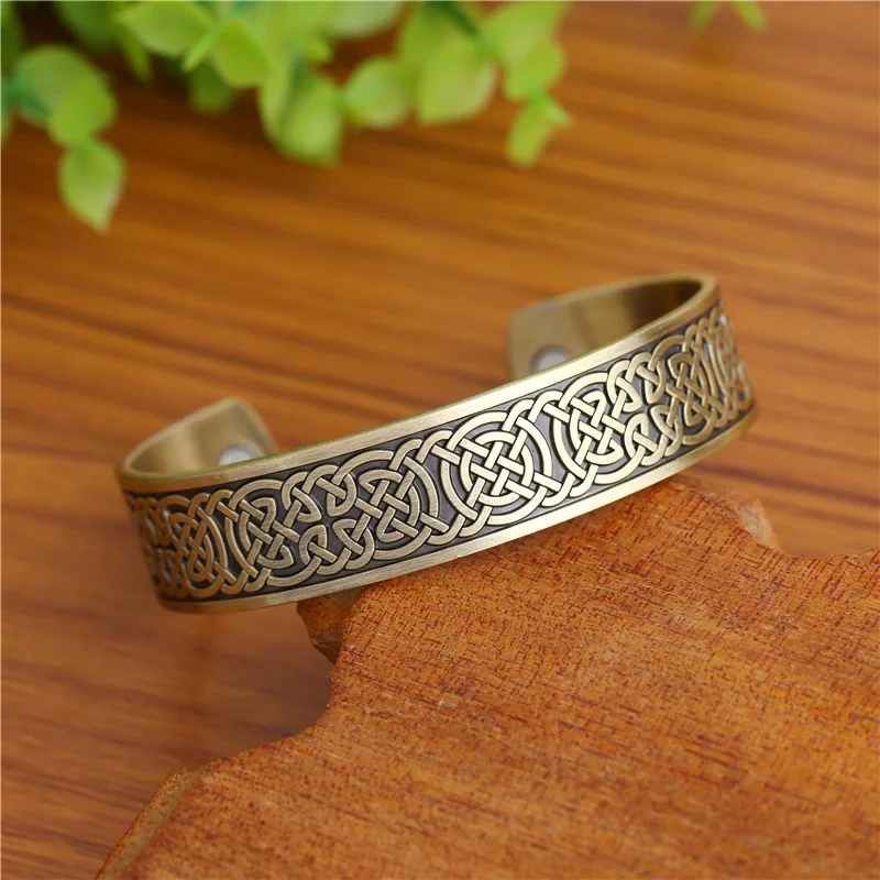 Браслеты манжеты Skyrim норвежский викинг регулируемые ювелирные украшения для