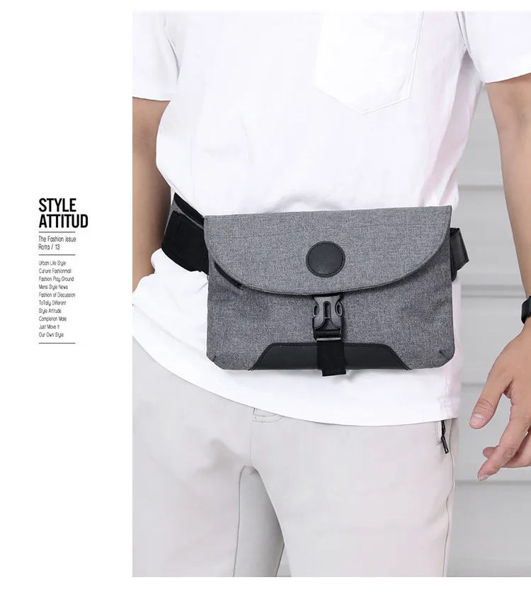 new men's shoulder bag outdoor sports chest bag casual multi-function Messenger bag