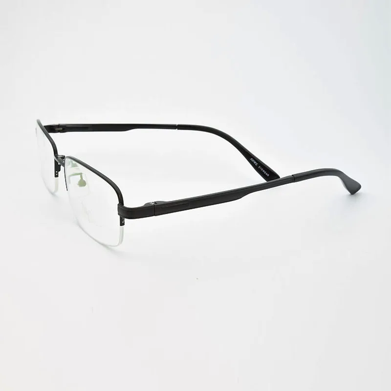 Сплав оправа для очков черный мужчин магнитный зажим очки близорукости