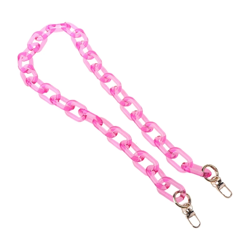 

50LD Acrylic Strap Replacement for Handmade Shoulder Bag Bucket Beach Handbags Top Handle Bags