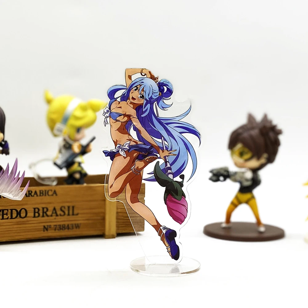 KonoSuba Аква темноты Megumin Eris бикини ВЧ фигурка на акриловой подставке модель