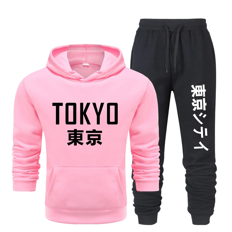 

2020 Two Pieces Set Tracksuit Men's hoodie Sets Sportswear Thick Hoodie+Pants Sport Suits Casual Sweatshirt And Sweatpants