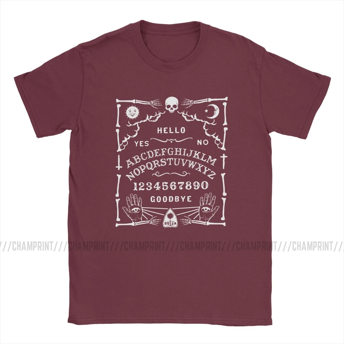 Мужские футболки Ouija с надписью Spirit Board футболка коротким рукавом и смешным