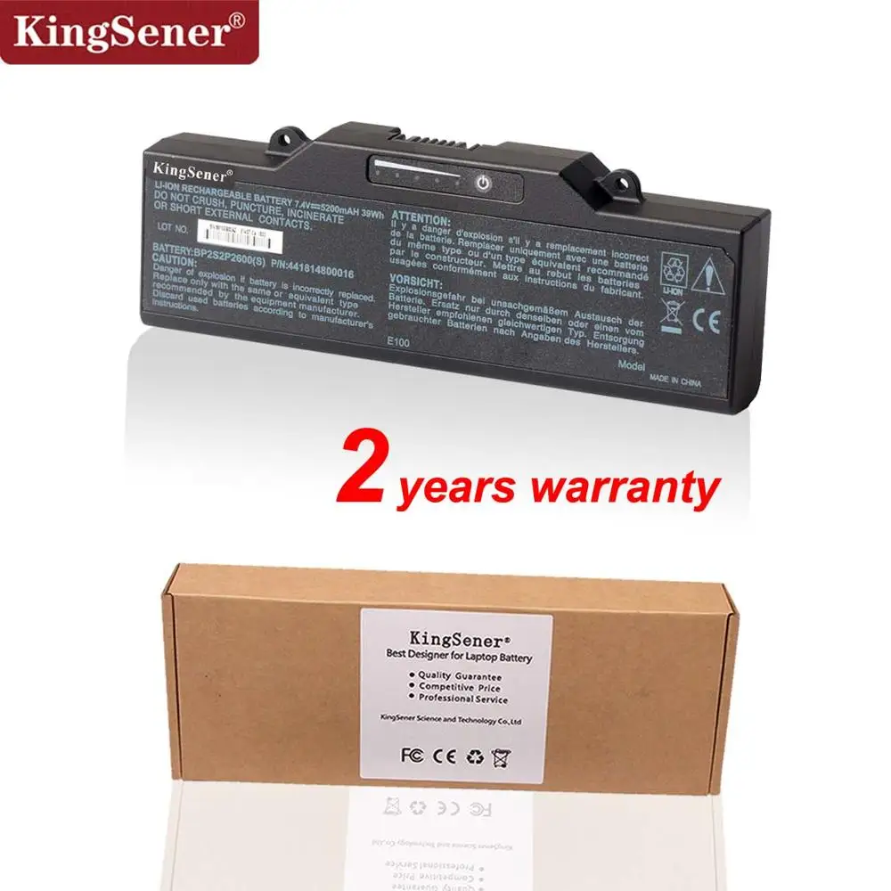 KingSener New BP2S2P2600(S) Аккумулятор для ноутбука Getac E100 P/N:441814800016 BP2S2P2050(S)(P)|Аккумуляторы
