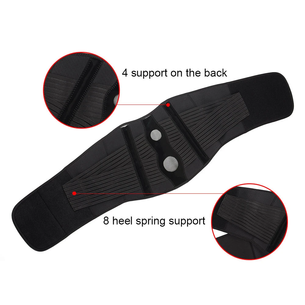 

Professional Sports Safety Belt Back Adjustable Elastic Waist Protection Support Strip Fitness Squat Weightlifting Hard Belt
