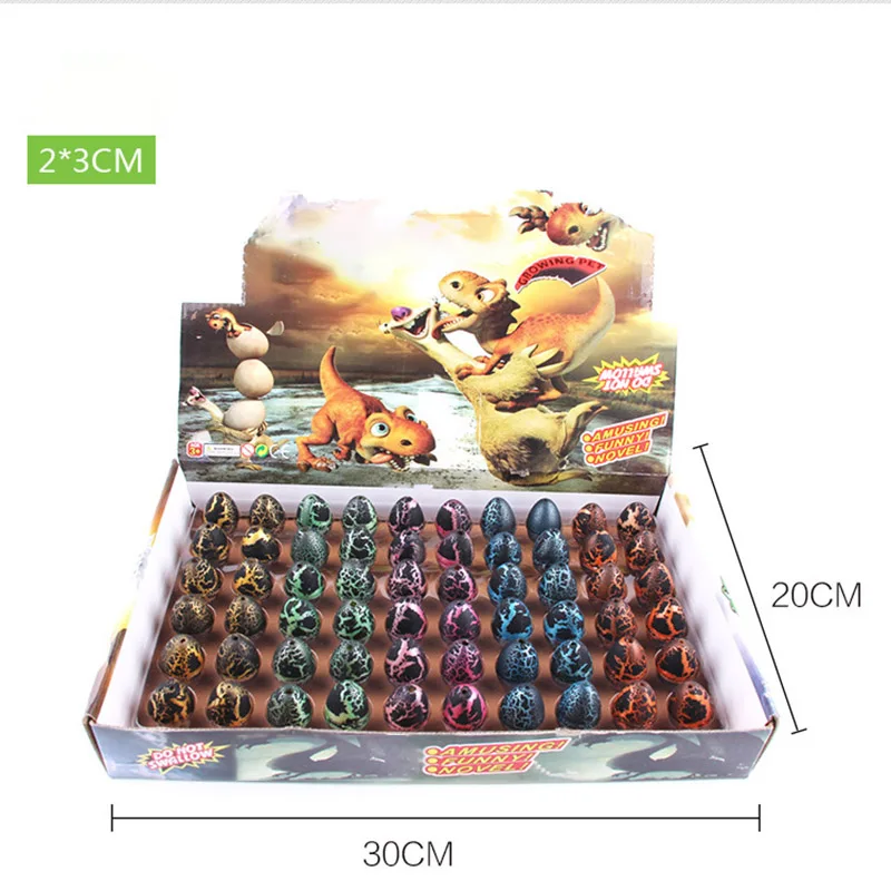 10 шт./компл. Детские Волшебные сидячие динозавры растущие яйца модели игрушек