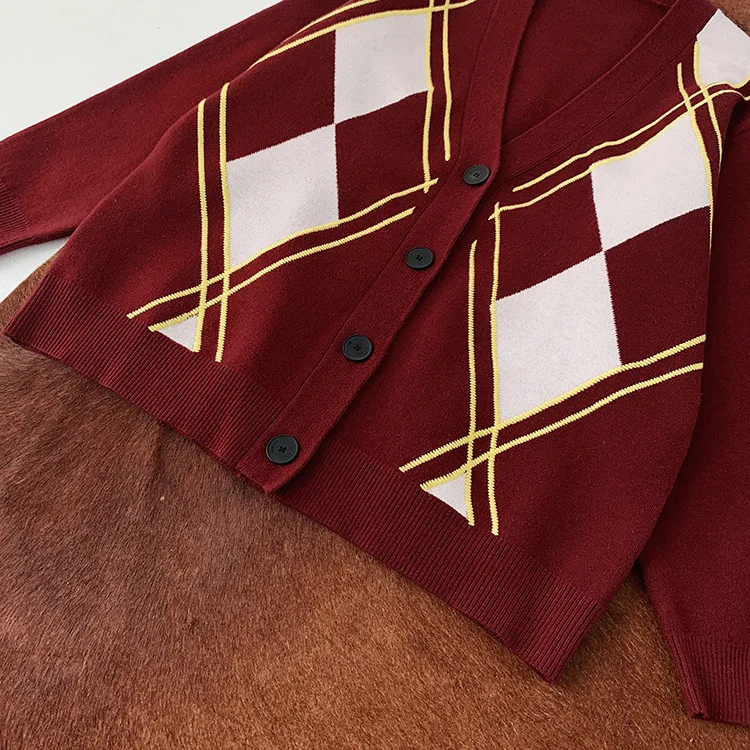 

Women Sweater 2020 Autumn and Winter New Embroidered Wool Cardigan