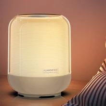 3000ML Home Air Humidifier Heavy Fog Double Nozzle USB Ultrasonic Aroma Diffuser with LED Lamp Large Capacity Mist Maker Fogger