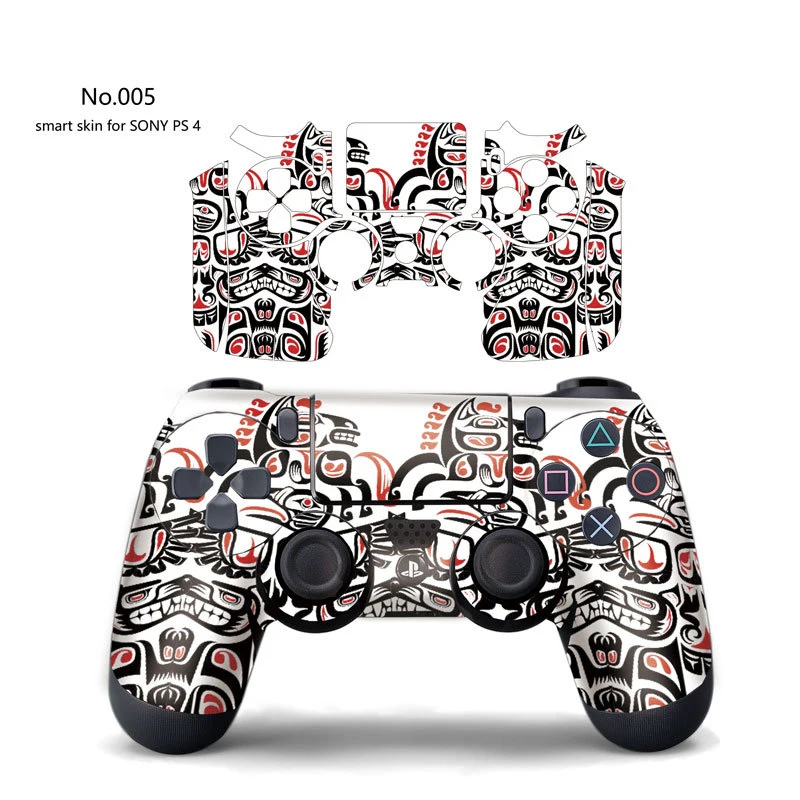 1 шт. DualShock PS4 стикер кожи для sony Playstation 4 игровой контроллер Защитная крышка наклейка виниловая противоскользящая джойстик Декор