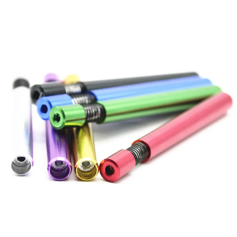 Металлическая травяная трубка 82 мм для курения травы аксессуары