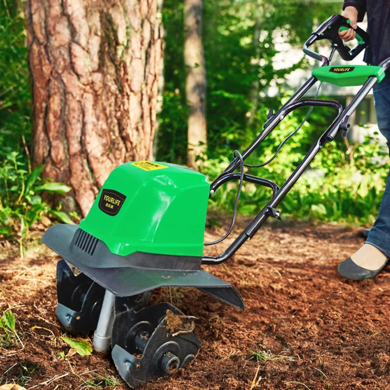 Микро культиватор электрический маленький рыхлитель почвы для дома сада Овощной