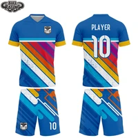 colorful soccer jersey design custom your own football player traiing uniform gk soccer jersey sets