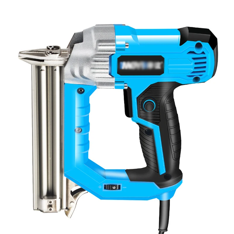 2300W Cordless Nailer Rechargeable F30 Nail Gun/Staple Gun, Safety Lock for DIY Project of Upholstery, Carpentry and Woodworking