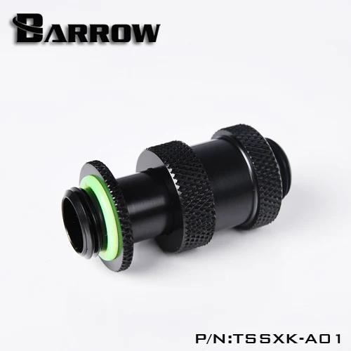 

Barrow White Black Silver Gold G1 / 4 "Male to Male Rotary Connector / Extender (22-31mm) PC water cooling system TSSXK-A01