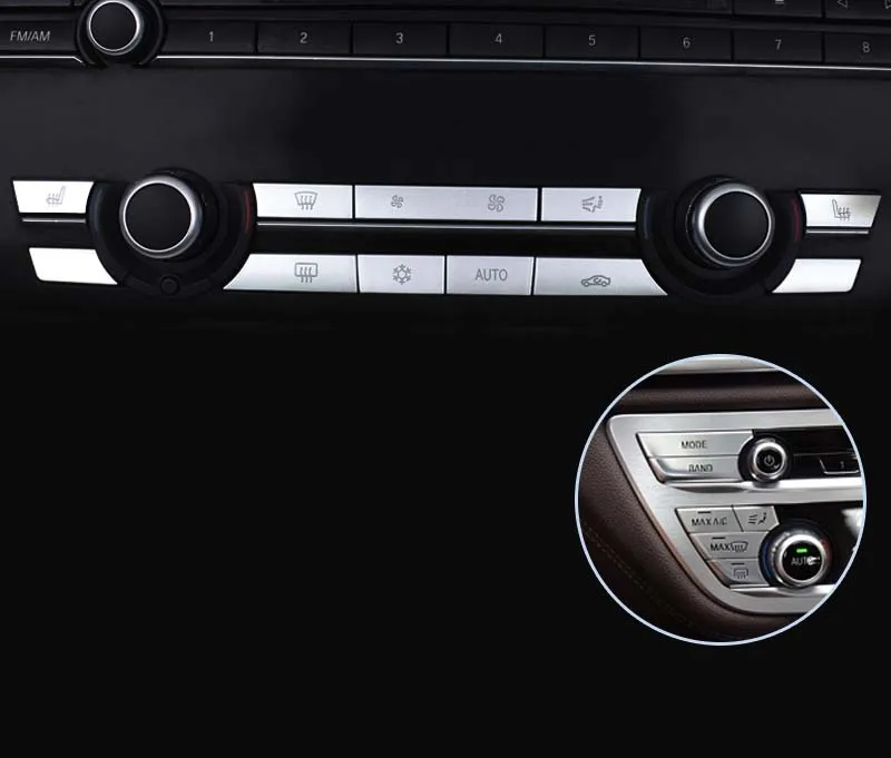 Замена для BMW X5 X6 5 серий 7 F10 F18 Автомобильная Кнопка кондиционера воздуха клавиша s