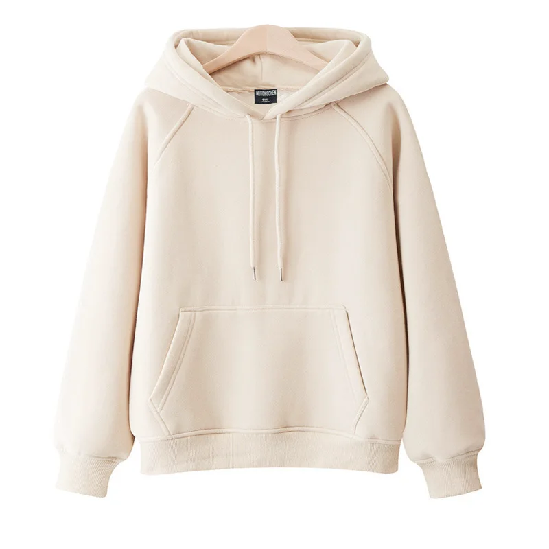 

High quality simple leisure Women's classic cotton long sleeve Hoodie