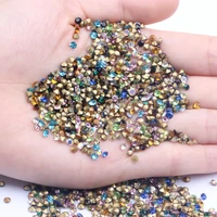 ss11 2 8 2 9mm 1440pcs many colors to choose point back glass rhinestones round glitter beads for jewelry making diy supplies