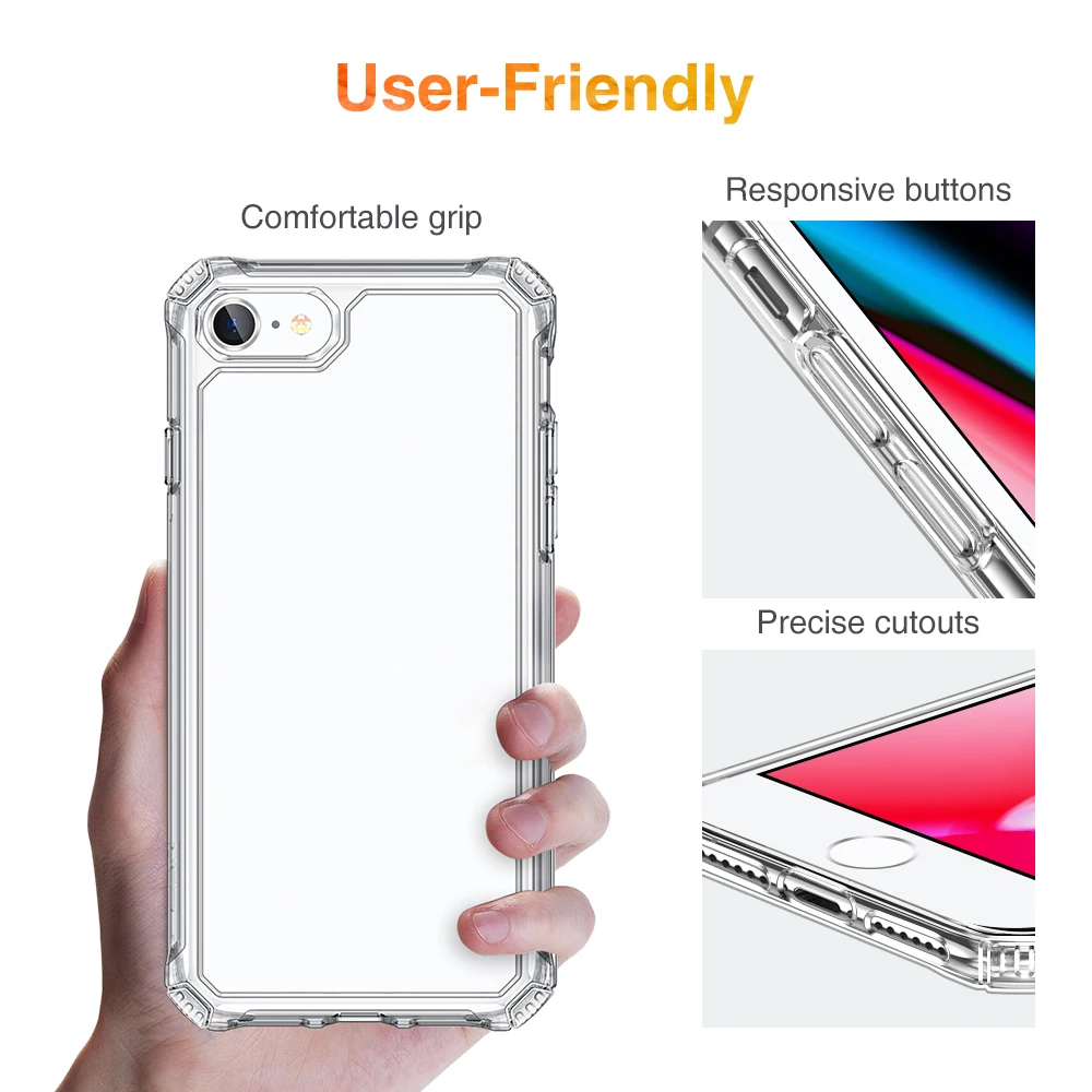Чехол ESR для iPhone SE 2nd 8 /7 чехол 11/11 Pro Max/XR тонкий бампер в стиле милитари защитный
