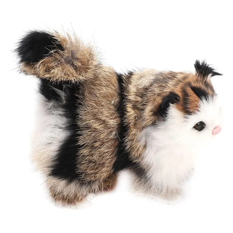 Имитация кошки вокальные украшения моделирование животных модель игрушки куклы