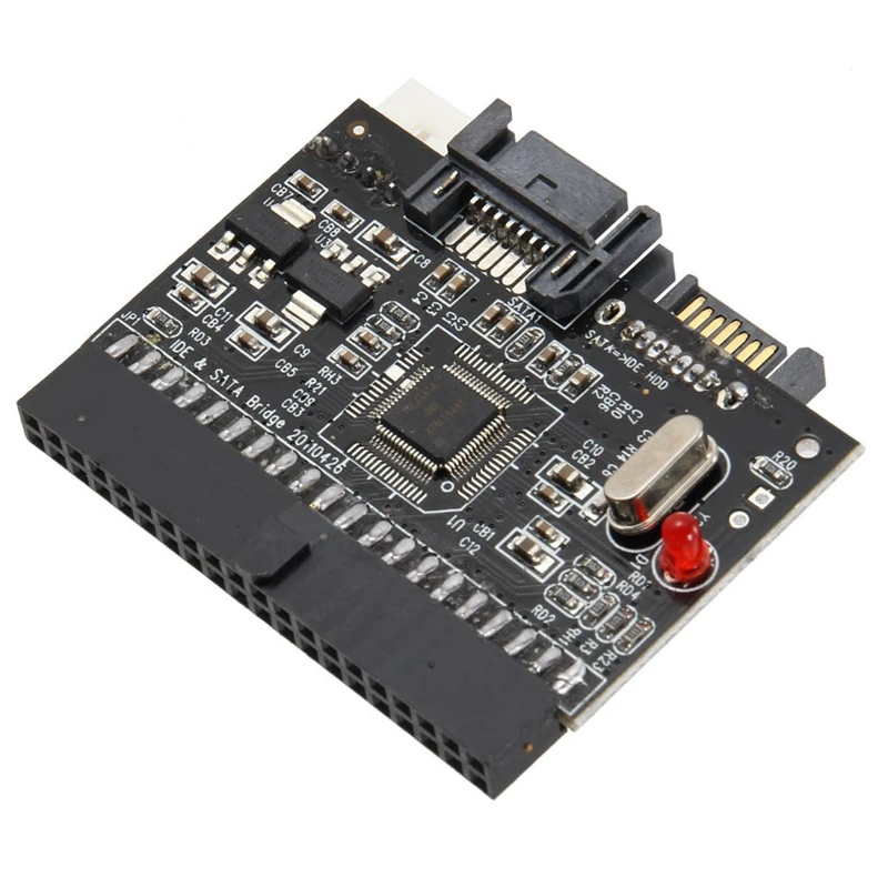 Переходник IDE/SATA и SATA/IDE 2 в 1 поддержка последовательного порта 40-контактный